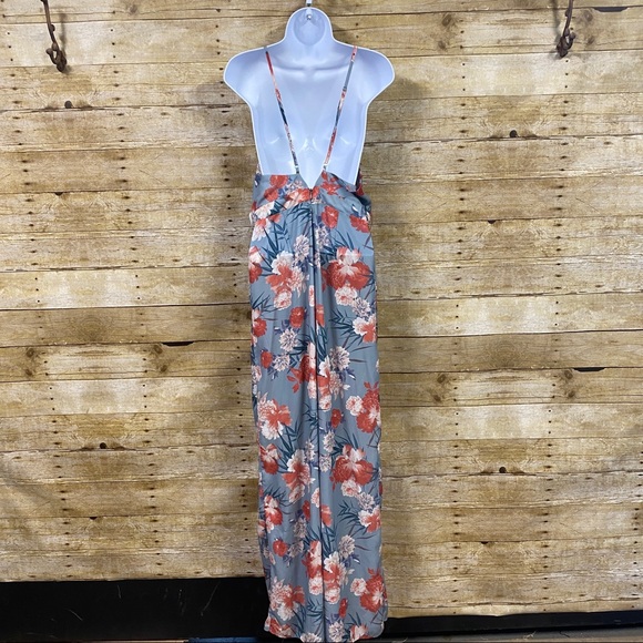 J’Atiste by Amy long line pants jumper romper floral print size medium - Picture 9 of 16